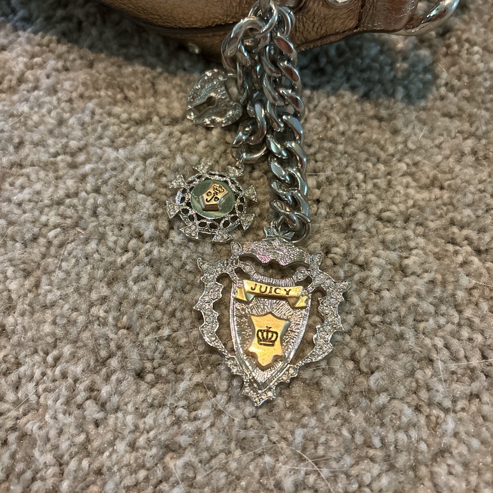 Juicy Couture Metallic Gold Women's Shoulder Bag - Picture 2 of 3